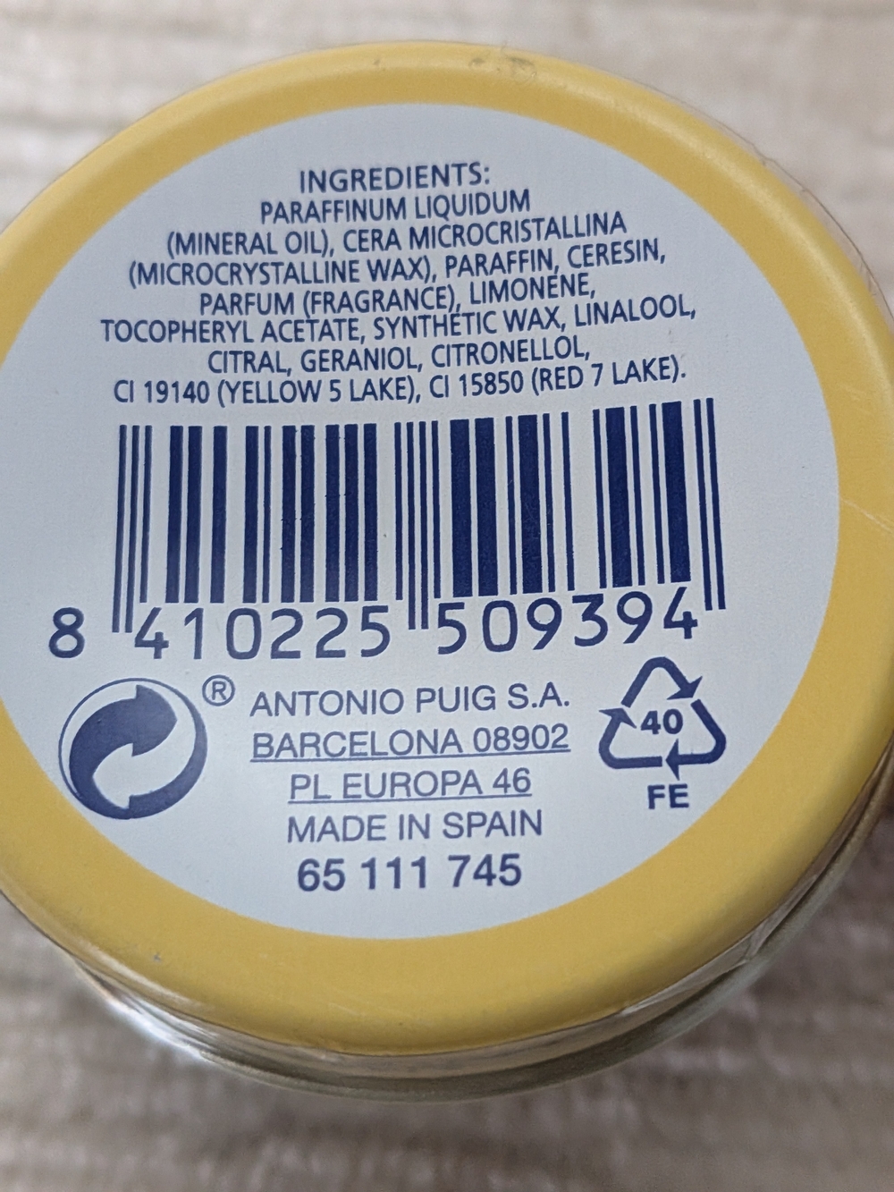 Imported Lip Balms - Set Of Two Peach And Orange From Spain - Picture 6 of 11
